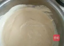 Illustration of how to make millet pancakes 1