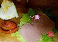 Illustration of how to make a hearty sandwich (≧▽≦) 4