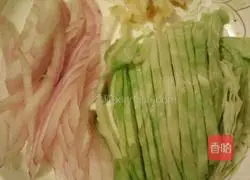 Illustration of how to make fried noodles 2