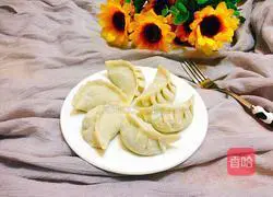 Illustration of how to make dumplings stuffed with chives 8