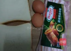 Illustration of how to make a simple sandwich 1