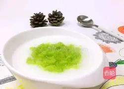 Illustration of how to make cabbage puree and rice flour paste 8