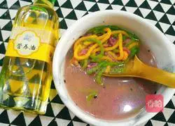 Illustration of how to make fruit and vegetable noodles 5