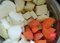 Illustration of how to make mutton stuffed pancakes 7