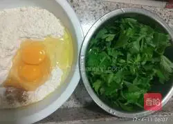 Illustration of how to make fan pancakes 1