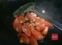 Illustration of how to make tomato fried noodles 5