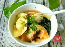 Illustration of how to make colorful wontons 11