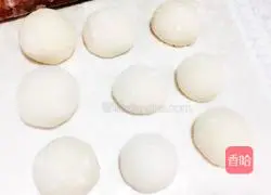 Illustration of how to fry crispy ghee sesame seed cakes 12