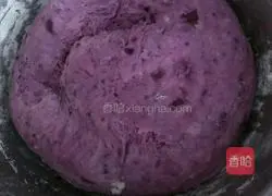 Illustration of how to make purple sweet potato and rose steamed buns 2