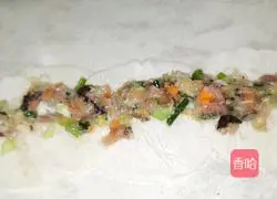 Illustration of how to make rose dumplings 3