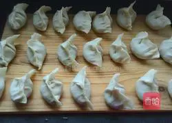 Illustration of how to make dumplings stuffed with chives and moss 7