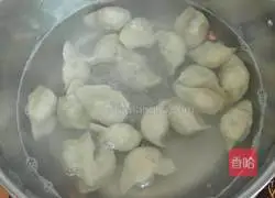 Pork Sophora japonica Illustration of how to make stuffed dumplings 23