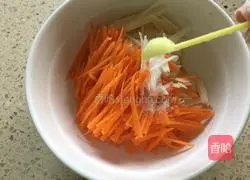 Illustration of how to make shredded pancakes 2