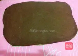 Illustration of how to make two-color steamed buns 9