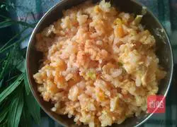 Illustration of how to make tomato and egg fried rice 7