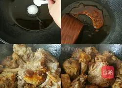 Illustration of how to make mutton braised pancakes 4