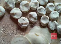 Mushroom, carrot, rapeseed dumplings Practice illustration 5