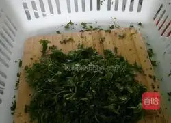 Shepherd's Purse Dumplings Illustration of how to do it 5