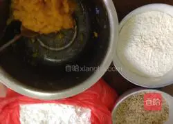 Illustration of how to make steamed pumpkin cake 4