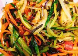 Illustration of how to make vegetarian three fresh rice noodles 3