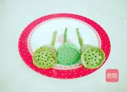 Illustration of how to make lotus buns 20