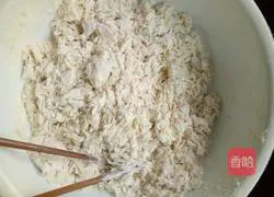 Illustration of how to make hand-torn biscuits 3