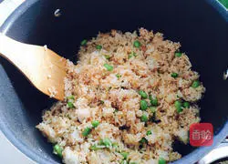 Fruit Fried Rice - Mango Recipe Illustration 3