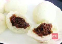 Red bean buns recipe 8