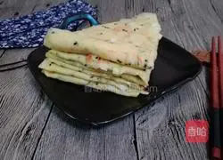 Illustration of how to make egg pancakes 11