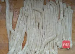 Screw cake.Illustration of how to make it 2