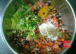 Illustration of how to make barbecue cakes 4