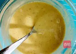 Illustration of how to make bacon flatbread 5