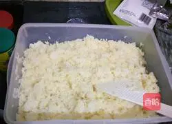 Illustration of how to make seaweed fried rice 4