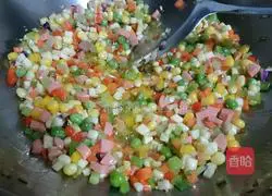 Rainbow Fried Rice Recipe Illustration 13