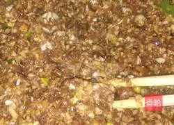 Illustration of how to make cabbage dumplings stuffed with soy meat and shiitake mushrooms 8