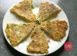 Vegetable egg pancake recipe 8