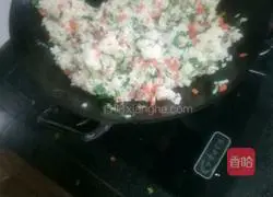 Illustration of braised beef fried rice 8