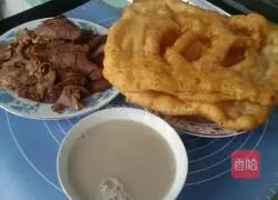 Illustration of making sugar pancakes and salty pancakes 5