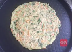 Vegetables Illustration of how to make egg pancakes 7