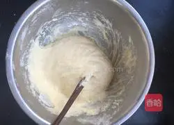 Illustration of how to make purslane and egg pancakes 4