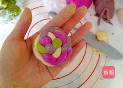 How to make Hydrangea Steamed Buns Illustration 9