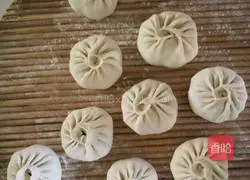 fennel meat Illustration of how to make steamed buns 19