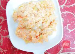 Illustration of how to make Indonesian fried rice 16