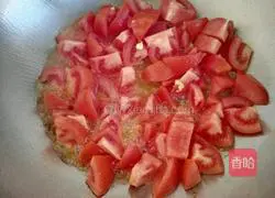 Illustration of how to make tomato and egg fried noodles 3