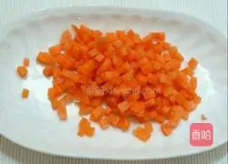 Illustration of how to make egg fried rice 2