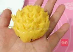 Illustration of how to make sweet potato steamed buns 13