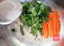 Celery and Carrot Soft Pancakes (Homemade Version) Recipe Illustration 3