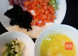 Colorful fried rice recipe 3