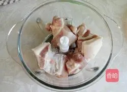 Illustration of how to make white radish and meat-filled vegetable dumplings 4
