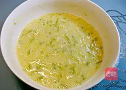 Zucchini egg pancake recipe 4